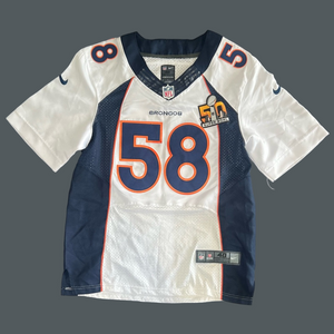 Von Miller Denver Broncos Super Bowl 50 Nike Football Jersey